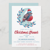 Party zum Abendessen am Mond Einladung (Vorne/Hinten)