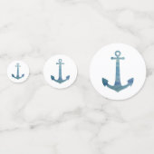 Party zum Ankermalen Konfetti (Rückseiten)