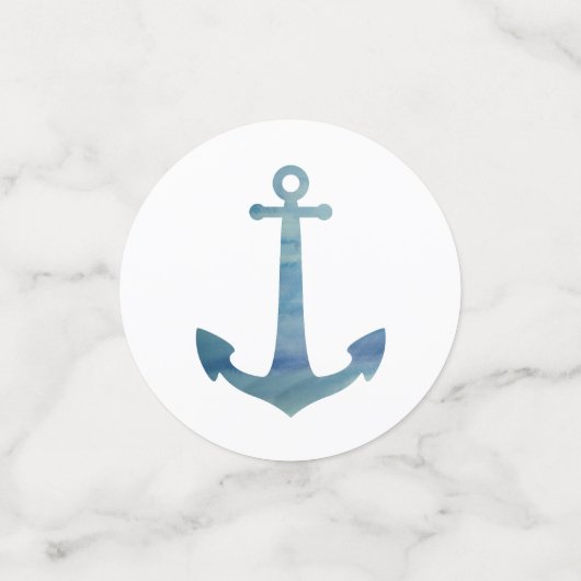 Party zum Ankermalen Konfetti (Klein Vorderseite)