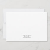 Party zum aquamarinen Anmalen von Beispielhäusern Einladung (Rückseite)