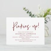 Party zum Brautparty, Spaß und Spielspass Einladung (Stehend Vorderseite)