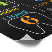 Party zum ersten Mal Geburtstag Poster (Ecke)