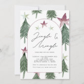 Party zum Festigen von Bäumen Einladung (Vorderseite)