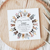 Party zum Geburtstag Einladung