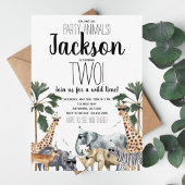 Party zum Geburtstag Einladung