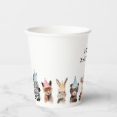 Party zum Geburtstag Pappbecher (Vorderseite)