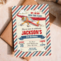 Party zum Geburtstag von Flugzeugen / Zeitfliegen