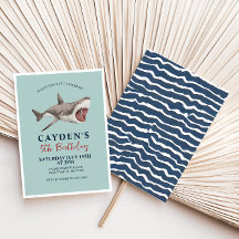 Party zum Geburtstag von Haifischen