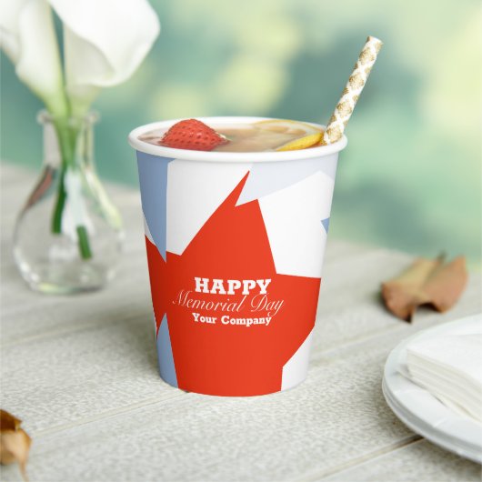 Party zum Gedenktag für abstrakte Stars Pappbecher (In Situ)