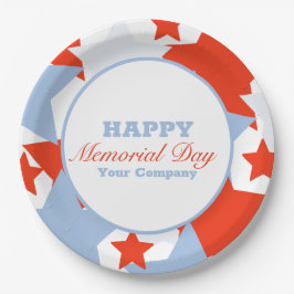 Party zum Gedenktag für abstrakte Stars Pappteller