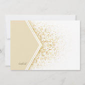 Party zum Goldenen Jahr Einladung (Rückseite)