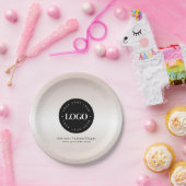 Party zum Hinzufügen benutzerdefinierter Firmenlog Pappteller (Party)