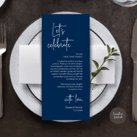Party zum Hochzeitsplatz zum Abendessen dank Karte