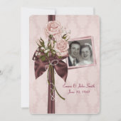 Party zum Hochzeitstag Einladung (Vorderseite)