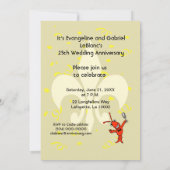 Party zum Jubiläum des Cajun Crawfish Einladung (Rückseite)