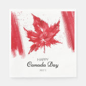 Party zum kanadischen Tag Serviette (Vorderseite)