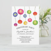 Party zum Sommerpappenjubiläum Einladung (Stehend Vorderseite)