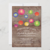 Party zum Sommerpappenjubiläum Einladung (Vorderseite)