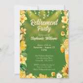 Party zum Sommerruhestand Einladung (Vorderseite)