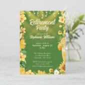 Party zum Sommerruhestand Einladung (Stehend Vorderseite)