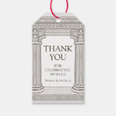 Party zum Thema Antike Geschichte Geschenkanhänger (Vorderseite)