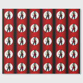 Party zum Thema Piraten | Silhouette Geschenkpapier (Flach)