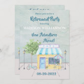 Party zum Thema "Reisen" Einladung (Vorne/Hinten)