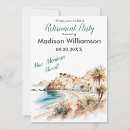 Party zum Thema "Reisen" Einladung