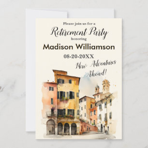 Party zum Thema "Reisen" Einladung