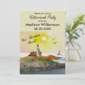 Party zum Thema "Reisen" Einladung (Stehend Vorderseite)