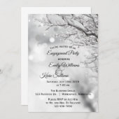 Party zum Thema Schnee und EisWinter Einladung (Vorne/Hinten)