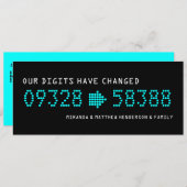 Party zum Verschieben und Aufwärmen digitaler Bild Einladung (Vorne/Hinten)