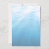 Party zum Wasserski fahren Einladung (Rückseite)