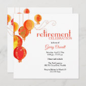 Party zum Zurückhalten von Papierlängen Einladung (Vorne/Hinten)