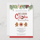 Party zur Dekorierung von Feiertagen Ankündigung (Vorderseite)