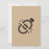 Party zur Ehescheidung fordert: Rechtsbefreiung Einladung (Rückseite)