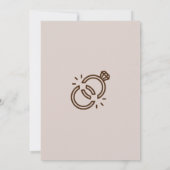 Party zur Ehescheidung fordert: Rechtsbefreiung Einladung (Rückseite)