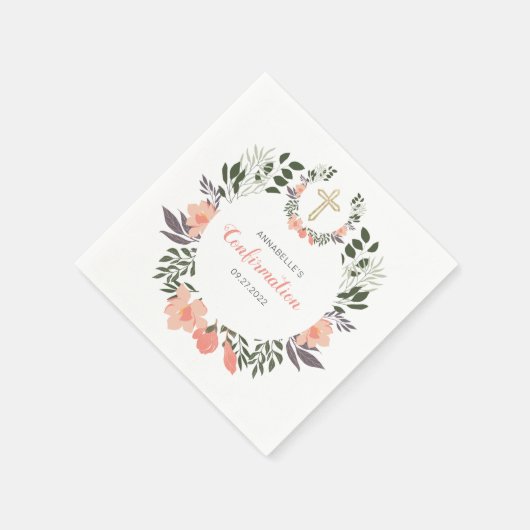 Party zur einfachen Blumenbestätigung Serviette (Ecke)