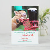 Party zur Einladung von Bienenfleisch (Stehend Vorderseite)