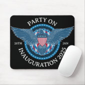 Party zur Eröffnung 2025 Mousepad (Mit Mouse)
