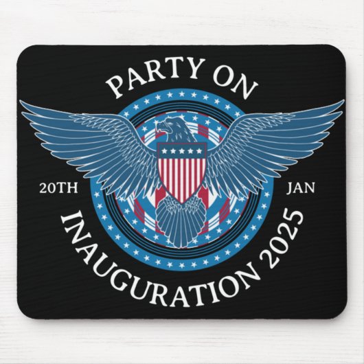 Party zur Eröffnung 2025 Mousepad (Vorne)