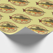 Party zur Freigabe von Fangmengen Geschenkpapier (Ecke)