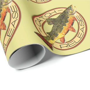 Party zur Freigabe von Fangmengen Geschenkpapier