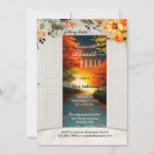 Party zur Herbstruhestandsruhe öffnen Einladung (Vorderseite)