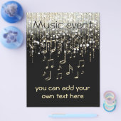 Party zur Musikveranstaltung Flyer (Einzeln)