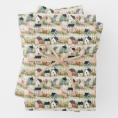 Party zur niedlichen Hütte Geschenkpapier Set (Beispiel)