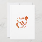 Party zur Scheidung: Bauschluss Einladung (Rückseite)