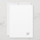 Party zur Scheidung Einladung (Rückseite)