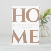 Party zur Wohnungsaufbereitung Einladen mit Bild Einladung (Stehend Vorderseite)