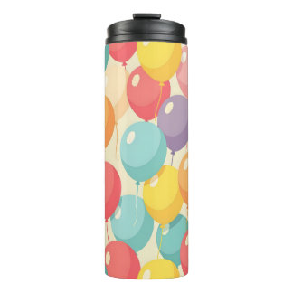 Partybälle in verschiedenen Farben Thermosbecher